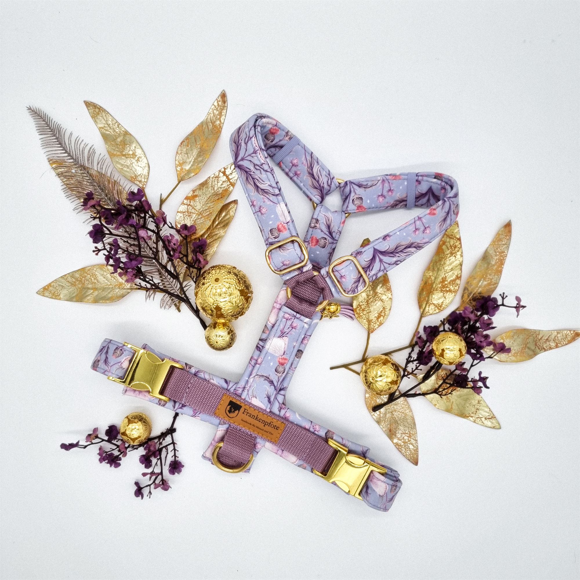 FraLuxe Bonnies Nachtfalter Altrosa 1 gold FraLuxe Bonnies Nachtfalter Altrosa 1 gold