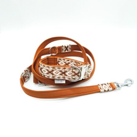 Boho Vibes Collection - Set aus Halsband und Leine