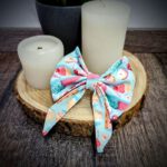 Frankenpfote Schleife Sailor Bow hellblau