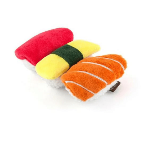 Frankenpfote PLAY Hundespielzeug Quietscher Sushi